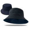 Reversible School Bucket Hats Black Navy